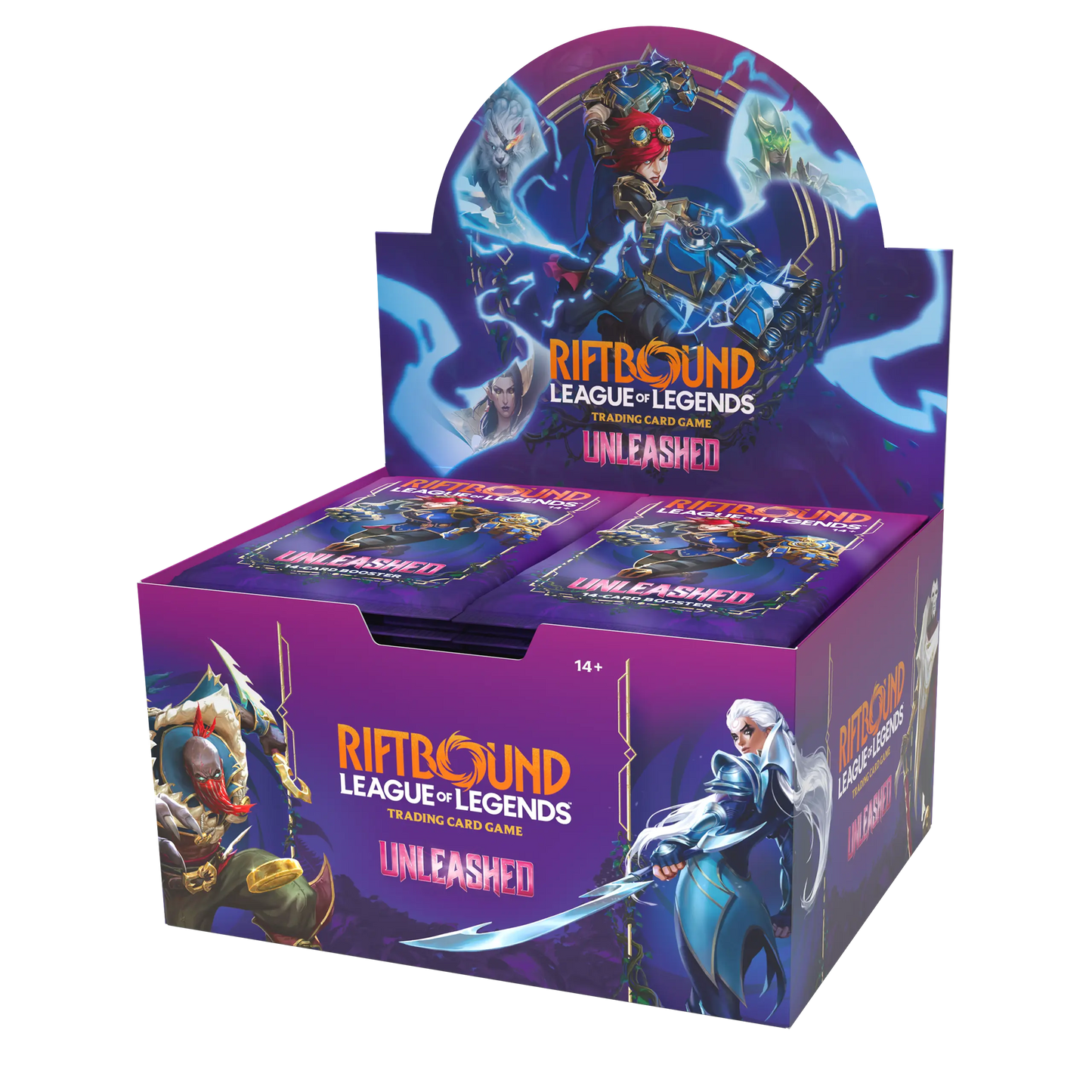 Riftbound: League of Legends TCG Unleashed Booster Display