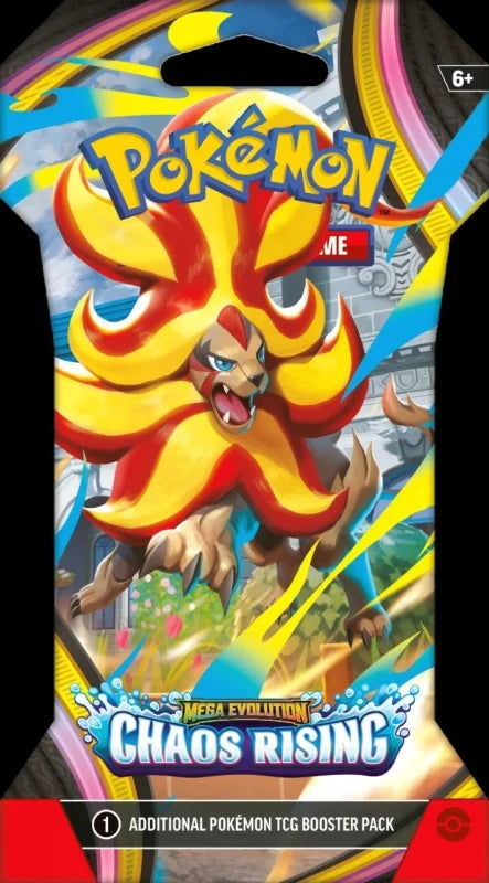 Pokemon TCG: Chaos Rising - Sleeved Booster