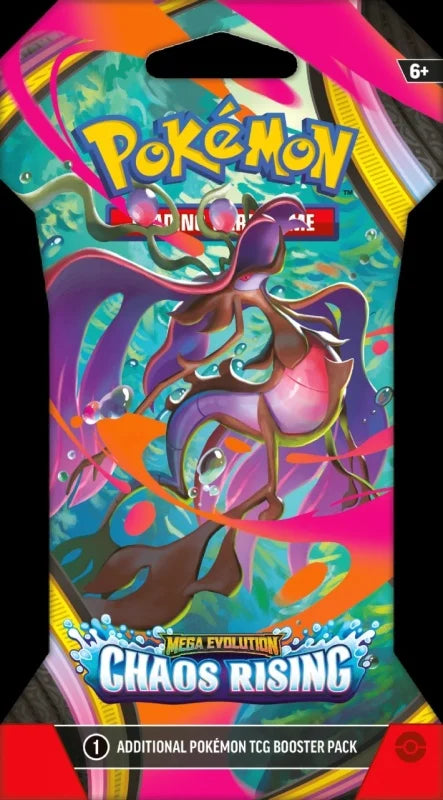 Pokemon TCG: Chaos Rising - Sleeved Booster