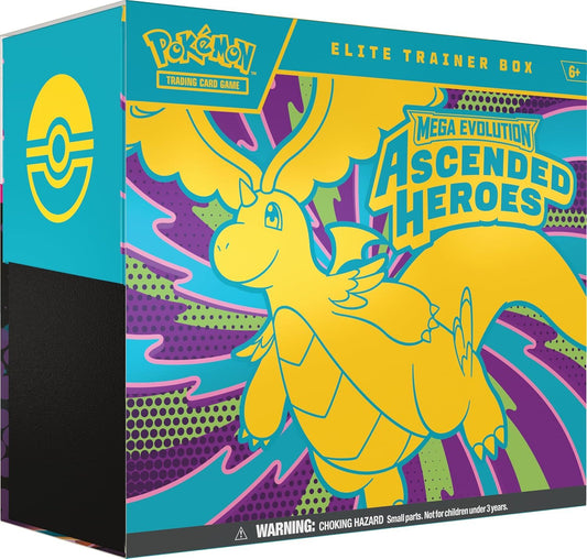 Pokemon TCG: Mega Evolution Ascended Heroes Elite Trainer Box