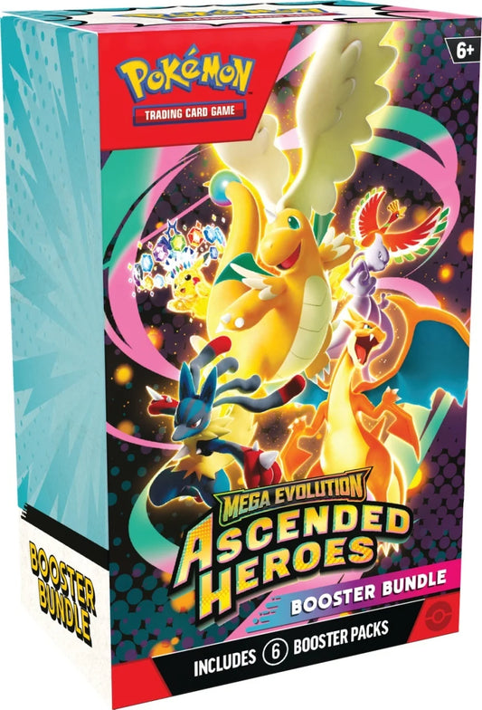 Pokémon TCG: Mega Evolution-Ascended Heroes Booster Bundle
