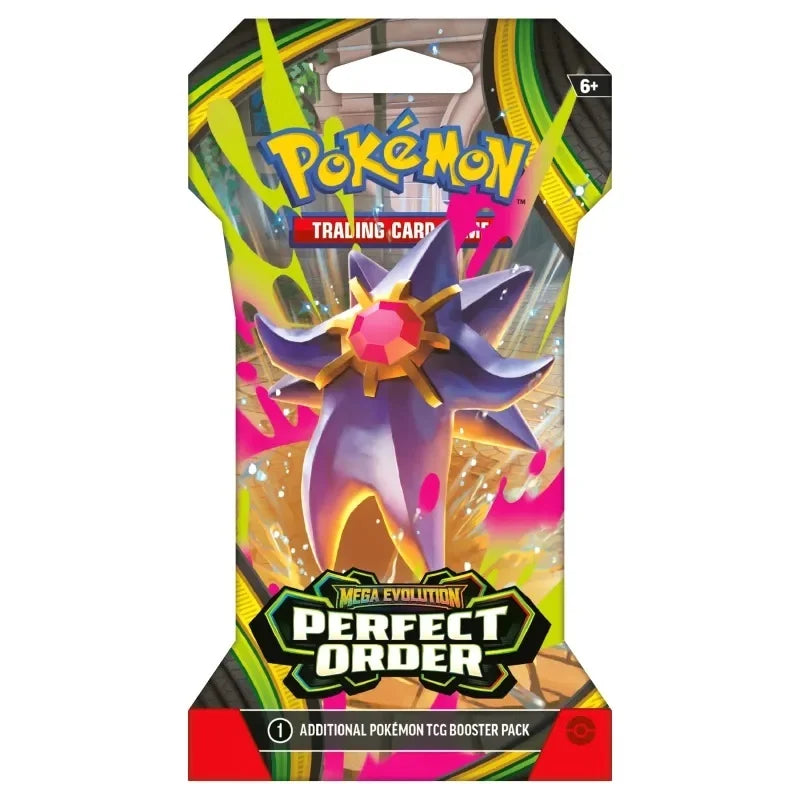 Pokémon TCG: Mega Evolution-Perfect Order Sleeved Booster Pack (10 cards)