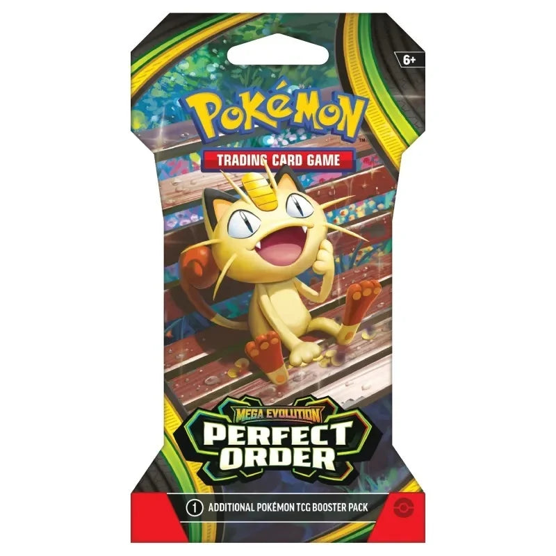 Pokémon TCG: Mega Evolution-Perfect Order Sleeved Booster Pack (10 cards)
