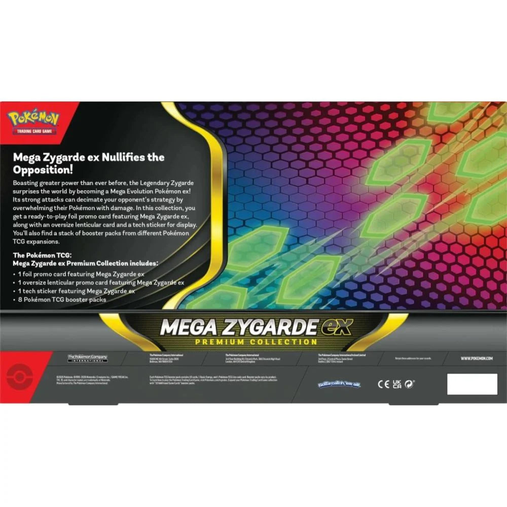 Pokemon TCG: Ex Box Premium, Mega Zygarde