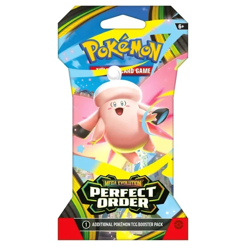 Pokémon TCG: Mega Evolution-Perfect Order Sleeved Booster Pack (10 cards)
