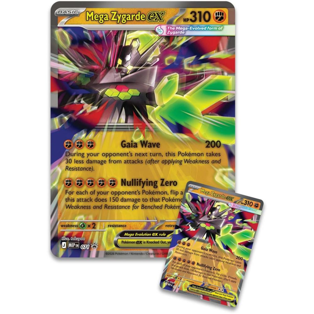 Pokemon TCG: Ex Box Premium, Mega Zygarde