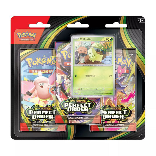 Pokémon TCG: Pokémon Mega Evolution Perfect Order 3-Booster Blister